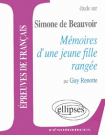 de Beauvoir, Mémoires d'une jeune fille rangée