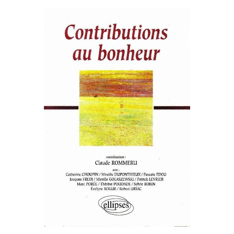 Contributions au bonheur