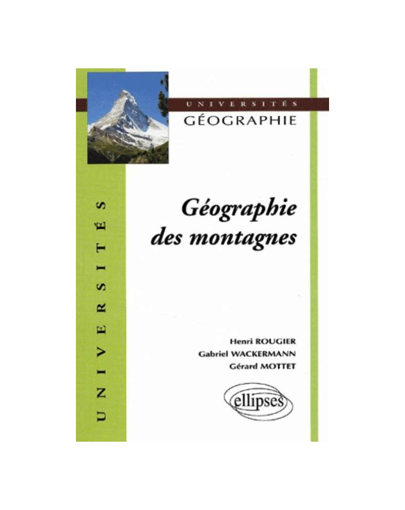 Géographie des montagnes