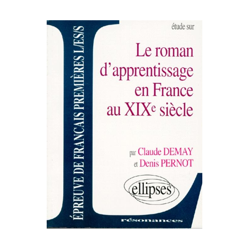 Le roman d'apprentissage en France au XIXe siècle
