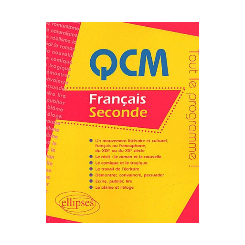 Français Seconde