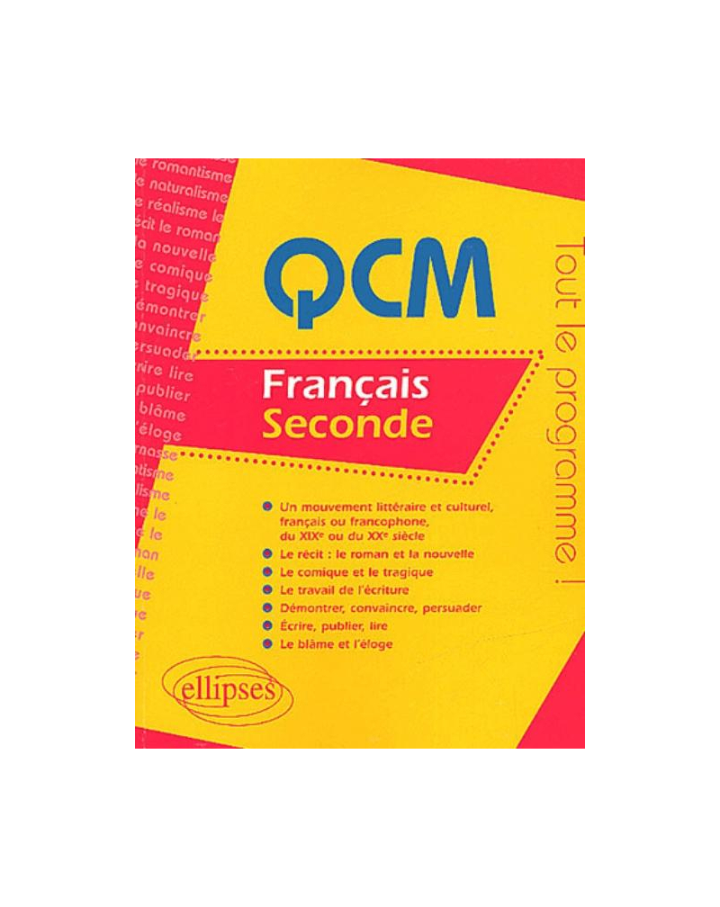 Français Seconde