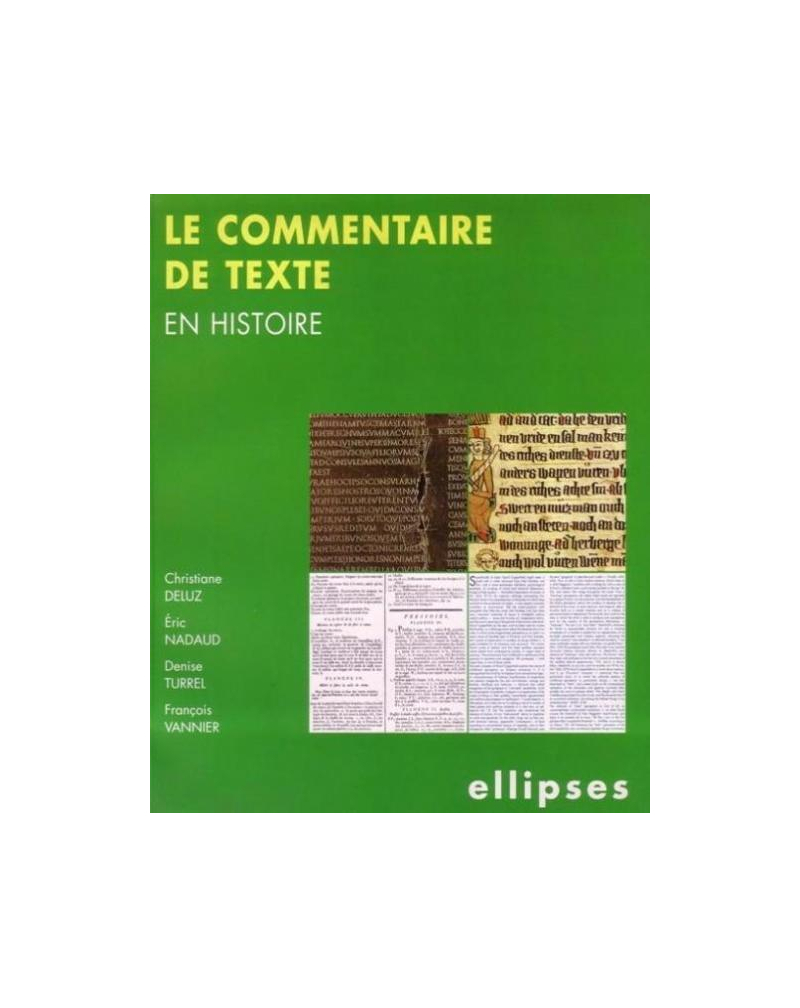 Le commentaire de texte en Histoire