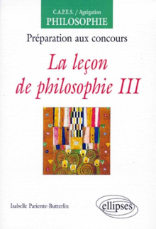 La leçon de philosophie, III