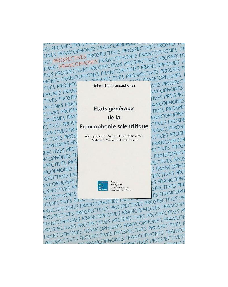 États Généraux de la Francophonie Scientifique