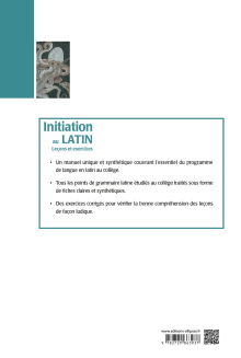 Initiation au latin (Leçons et exercices)