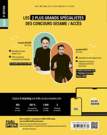 Le Grand Manuel du concours ACCES (Programme officiel : écrits + oraux) - 6e édition - édition 2024