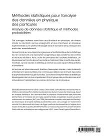 Méthodes statistiques pour l’analyse des données en physique des particules - Analyse de données statistique et méthodes probabilistes