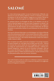 Salomé. Destinées d’une princesse biblique