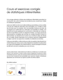 Cours et exercices corrigés de statistiques inférentielles - 2e édition
