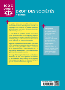 Droit des sociétés - A jour au 15 septembre 2023 - 7e édition
