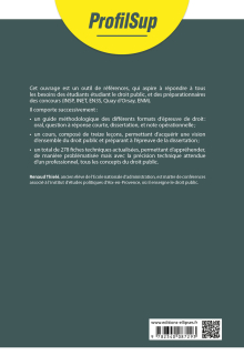 Droit public - Cours, méthodologie et fiches techniques