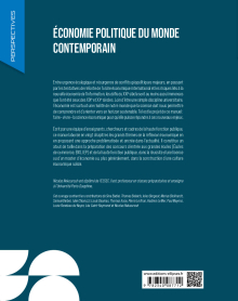 Economie politique du monde contemporain. - CPGE, Université, Concours