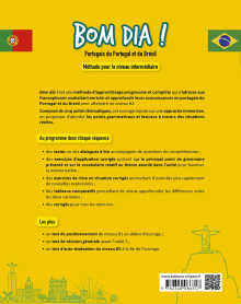 Bom dia ! Portugais du Portugal et du Brésil - Méthode pour le niveau intermédiaire (B1-B2)