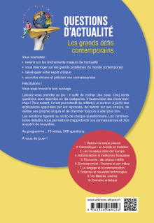 Questions d'actualité. Les grands défis contemporains - 500 QCM de culture générale pour tester ses connaissances
