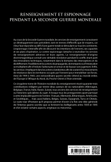 Renseignement et espionnage pendant la Seconde Guerre Mondiale