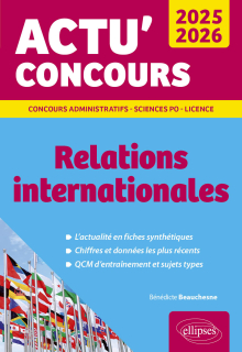 Relations internationales - édition 2025-2026