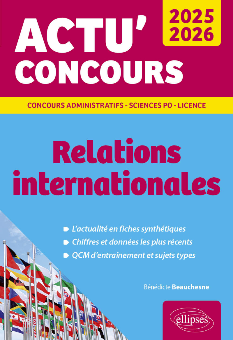 Relations internationales - édition 2025-2026