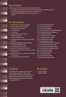 Fiches de Droit des sociétés - A jour au 1er mars 2024 - 5e édition