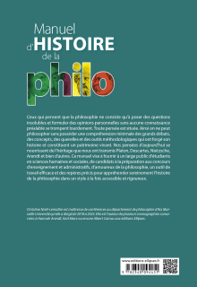 Manuel d'histoire de la philo - CPGE, Université, Concours