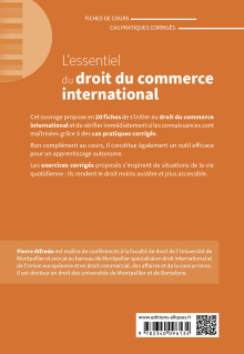 L'essentiel du droit du commerce international - A jour au 1er avril 2024 - 2e édition