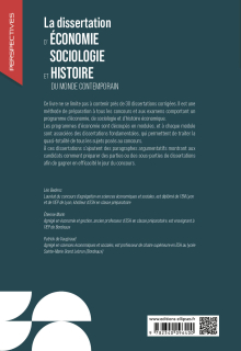 La dissertation d'ESH - Méthodes et sujets corrigés