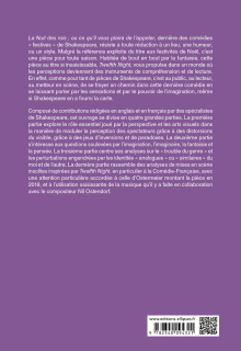 Agrégation Anglais 2025 - William Shakespeare, Twelfth Night, Or What You Will