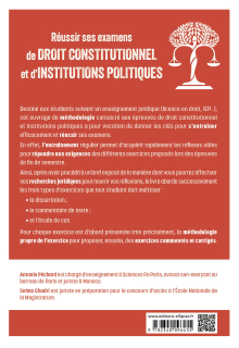 Réussir ses examens de Droit constitutionnel et d'Institutions politiques