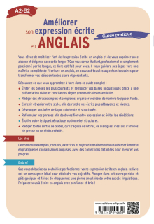 Améliorer son expression écrite en anglais - Guide pratique A2-B2