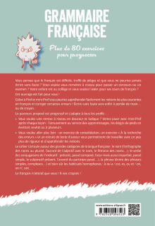 Grammaire française - Plus de 80 exercices pour progresser. De 9 à 99 ans