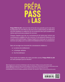 Prépa PASS & LAS - Biostatistiques - Biologie cellulaire - Pharmacologie - Méthode, cours & exercices