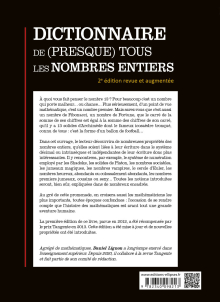 Dictionnaire de (presque) tous les nombres entiers - 2e édition