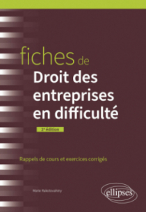 Fiches de Droit des entreprises en difficulté - A jour au 1er mai 2024 - 2e édition