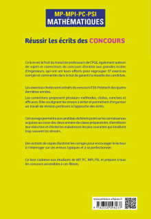 Réussir les écrits des concours. MP-MPI-PC-PSI Mathématiques - Méthodes, conseils, erreurs à éviter. Concours E3A-Polytech