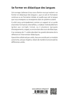 Se former en didactique des langues