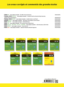 Oraux corrigés et commentés de Maths PC/PC* - 2e édition