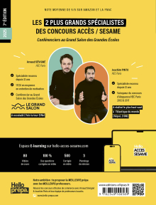 Le Manuel de POCHE du concours ACCES - 80 fiches, 80 vidéos de cours, 6 tests, 500 questions + corrigés en vidéo - 7e édition - édition 2025