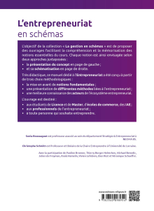 L'entrepreneuriat en schémas
