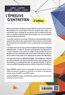 L'épreuve d'entretien - 2e édition