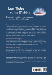 Les Mots et les Maths - Dictionnaire historique et étymologique du vocabulaire mathématique - 2e édition