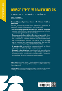Réussir l’épreuve orale d’anglais aux concours des grandes écoles d’ingénieurs et de commerce - MP – MPI – PC – PSI – BCPST – ECG - ECT