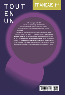 Français. Première. Tout-en-un sur les œuvres au programme du bac - Session 2025-2026