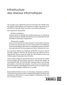Infrastructure des réseaux informatiques - 50 fiches synthétiques et 100 exercices corrigés - 2e édition