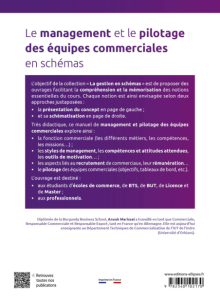 Le management et le pilotage des équipes commerciales en schémas