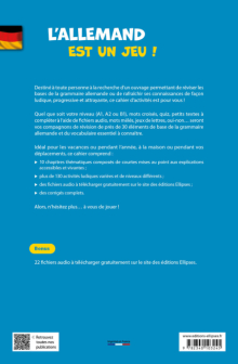 L'allemand est un jeu ! - Jouer, écouter, réviser [Cahier A1-B1] [Spécial grammaire] (avec fichiers audio)