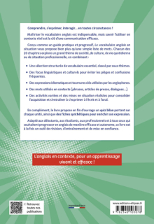 Le vocabulaire anglais en situation [A2-B1-B2] - L'essentiel du vocabulaire anglais en contexte et par l'exemple