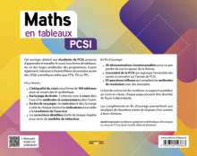 Maths en tableaux - PCSI