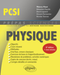 Physique PCSI - 6e édition