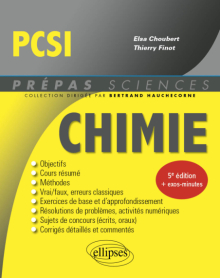 Chimie PCSI - 5e édition