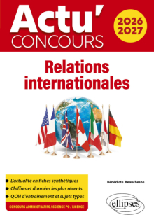Relations internationales - édition 2026-2027